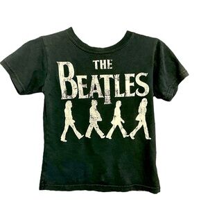 THE BEATLES Short Sleeve Tee, size 5